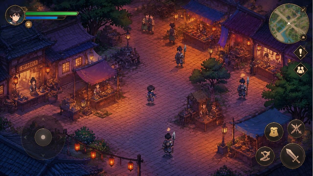 交易街的屑卫兵 中文界面 场景图 3
