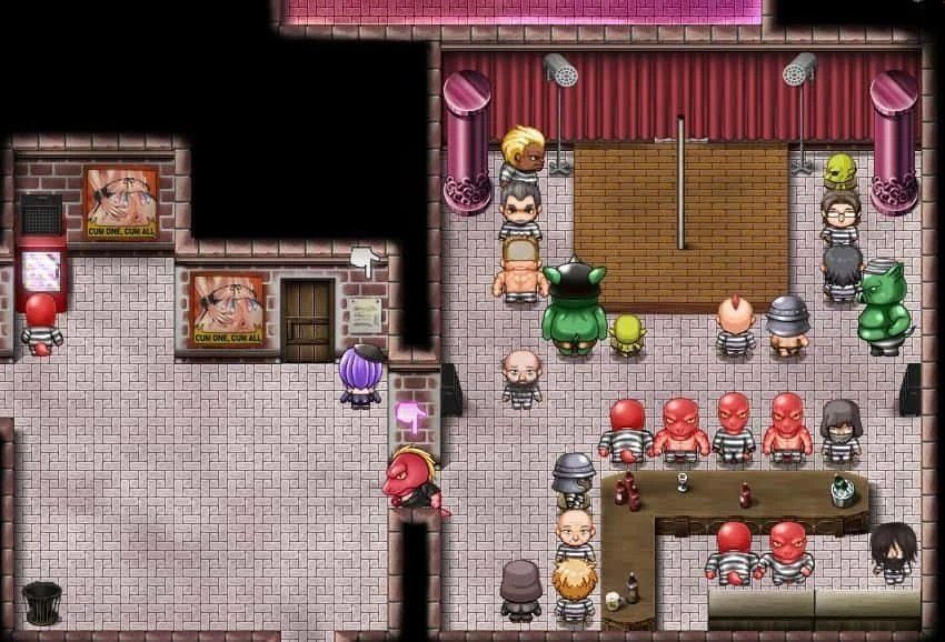卡琳的监狱_Karryn's Prison 地图探索 玩法截图 5